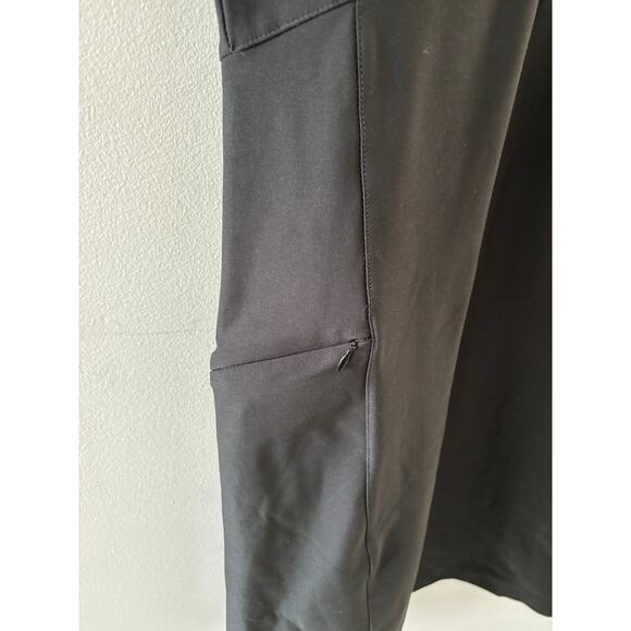 L.L. Bean Womens V-neck Dress Size Small Black Activewear Outdoors Athleisure - Picture 4 of 6